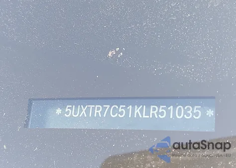 2019 BMW X3 Sdrive30I z USA, uszkodzony, nr VIN 5UXTR7C51KLR51035